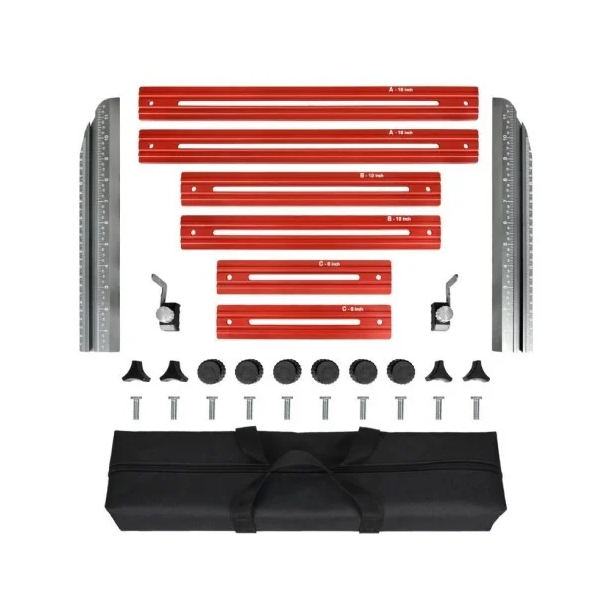Інструмент для розмітки кутів, просте регулювання довжини для втілення різних проектів, фото 1