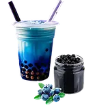 Bubble tea Кульки Боба Чорниця 1.8кг, фото 2