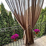 Штори легкий льон (у бесідки, альтанки)