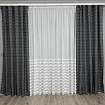 Готові штори льон Букле