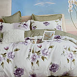 Полуторна (півтораспальна)150х220- підодіяльник, фланелева постільна білизна, простирадло з резинкою по колу, фото 4