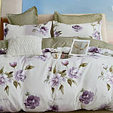 Постільна білизна Двоспальний комплект з простирадлом на гумці 160*200+20см, постільна білизна з фланелі розмір двоспальний, фото 9