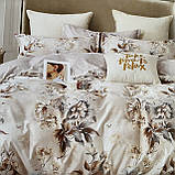 Полуторна (півтораспальна)150х220- підодіяльник, фланелева постільна білизна, простирадло з резинкою по колу, фото 3