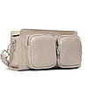 Сумка крос-боді жіноча шкіряна клатч ALEX RAI 2051-9 l.beige, фото 3