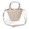 Сумка шопер жіноча шкіряна з двома короткими ручками ALEX RAI 2057-9 l.beige, фото 3