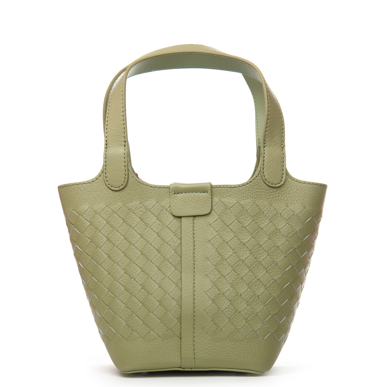 Сумка шопер жіноча шкіряна з двома короткими ручками ALEX RAI 2057-9 olive, фото 1