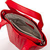 Сумка шопер жіноча шкіряна з двома короткими ручками ALEX RAI 2057-9 red, фото 7