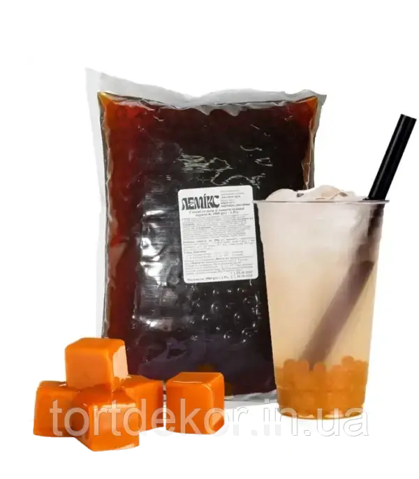 Bubble tea Кульки Боба Солона карамель1.8кг, фото 1