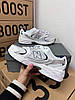 Жіночі чоловічі кросівки New Balance 530 White Silver abzorb Нью Баланс сріблясто білі, фото 8