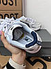 Жіночі чоловічі кросівки New Balance 530 White Silver abzorb Нью Баланс сріблясто білі, фото 10