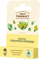 Захисна гігієнічна помада Green Pharmacy з маслом жожоба 3,6 г