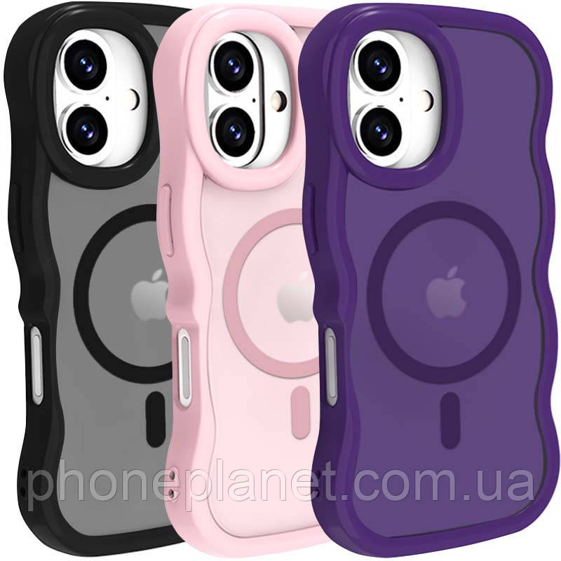 Чохол TPU+PC Undine with MagSafe для Apple iPhone 16 (6.1"), фото 1