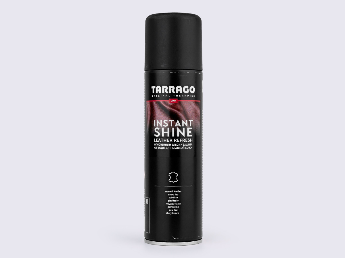 Поліроль для гладкої шкіри, Tarrago Instant Shine, 250 мл, кол. чорний TCS25 (18), фото 1