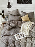 Постільна білизна Євро комплект з простирадлом на гумці Постільна білизна з фланелі євро розмір, фото 5