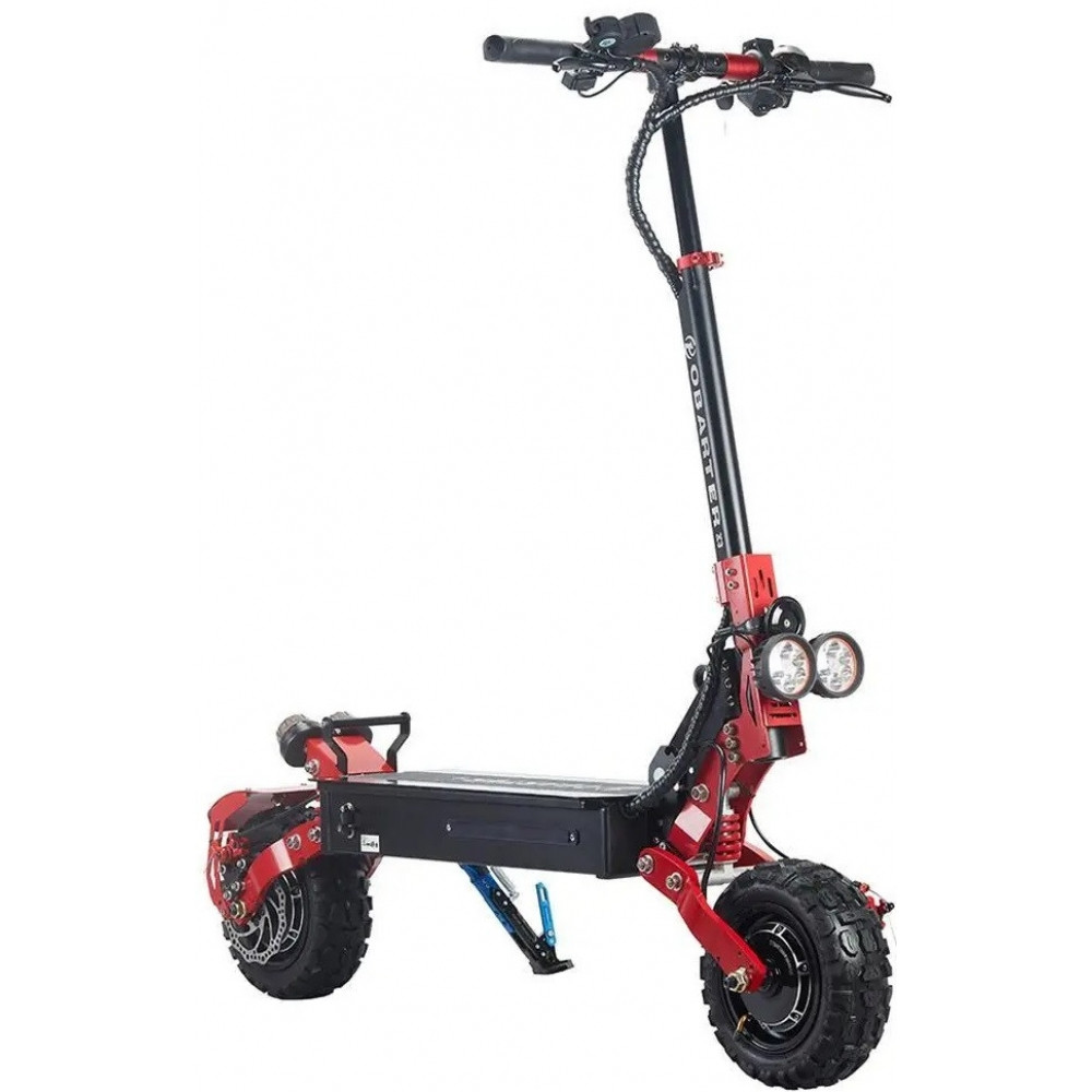 Електросамокат Obarter X3 2400W, 11", до 65 км/год, 120 кг спортивний позашляховий скутер