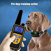 Ошейник для дрессировки собак dtc-800 для крупных собак с звуковым сигналом дистанционный Pet DTC-800