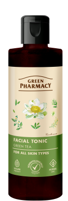 Тонік для обличчя Green Pharmacy Зелений чай для всіх типів шкіри 200 мл