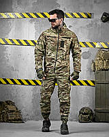 Літній тактичний костюм 3 в 1 Мультікам / Multicam, комплект Китель Штани та Убакс / Ubacs