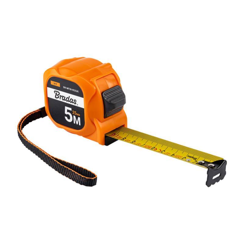 Рулетка на котушці, кінець з нержавіючої сталі, TINY 5м/25мм, DIY-MT30-0525/K, фото 1