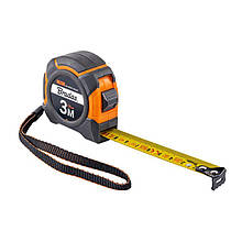 Рулетка на котушці, кінець з нержавіючої сталі, SNAP soft, 3м/16мм, DIY-MTS31-0316/K