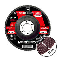 Круг пелюстковий торцевий КЛТ 125 мм P100 Mercury