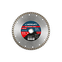 Алмазний диск TURBO 125 мм MERCURY