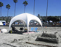 Палатка торговая, для отдыха - "Парк" 3,5х3,5 метра. Белого цвета