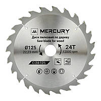Пилковий диск по дереву 125 мм T-24 MERCURY