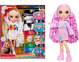 Лялька Rainbow High "Розмалюй та Створи" з акварельним набором 507581