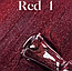 Бордо гель лак котяче око Saga Professional RED LOVE 04 бордовий гель лак, вишневий, фото 3