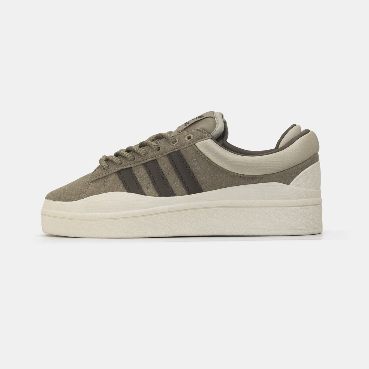 Жіночі Кросівки Adidas Campus x Bad Bunny Brown Beige / Адідас Кампус Бед Банні Коричневі з Бежевим