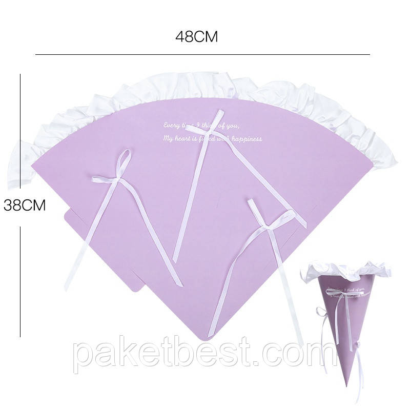 Упаковка для квітів 48x38cm