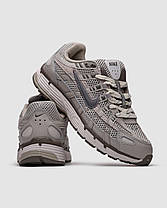 Чоловічі кросівки Nike P-6000 Light Grey White Найк П-6000 світло сірі шкіра текстиль демісезонні, фото 5