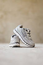 Чоловічі кросівки Nike P-6000 Light Grey White Найк П-6000 світло сірі шкіра текстиль демісезонні, фото 3