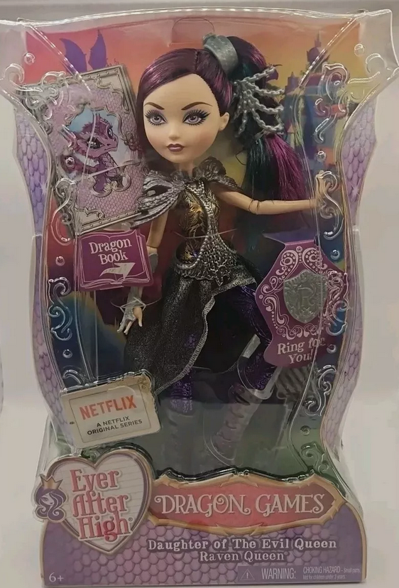 Ever After High Dragon Games Raven Queen Рейвен Квін Ігри Драконів, фото 1