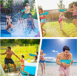 Водяний електричний автомат на акумуляторі Water Superior Superior бластер з автоматичним насосом Жовтий, фото 10