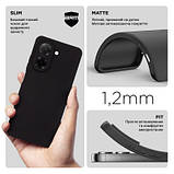 Оригінал! Чохол до мобільного телефона Armorstandart Matte Slim Fit Xiaomi Redmi A5 4G / Poco C71 4G Camera cover Black (ARM84710), фото 3