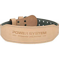 Пояс для важкої атлетики Power System PS-3000 Power Natural шкіряний XXL