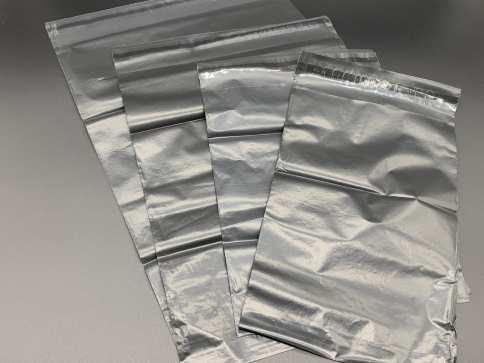 Пакет Кур'єрський Поштовий чорний 28х42 см. 100 шт/уп. Кур'єр-пакет з клейовим клапаном без кишені / Пакет Кур'єрський Поштовий, фото 1