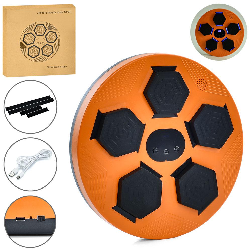 Боксерський тренажер електронні, настінний з дисплеєм та музичні колонки GB-4440, фото 1