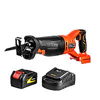 Акумуляторна шабельна пила GTM RS18/150BL безщіткова + АКБ і ЗП