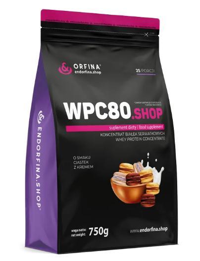 Протеїн Orfina Whey Protein Concentrate WPC80 750 грам Смак :Печиво з кремом