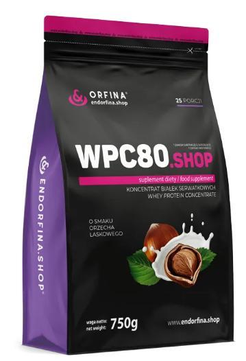 Протеїн Endorfina Whey Protein Concentrate WPC80 750 грам Смак : Лісовий горіх