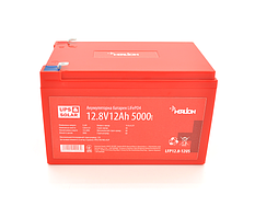 Літій-залізо-фосфатний акумулятор Merlion LiFePO4 12.8V 12AH (4S2P/BMS-15A), (151x98x95), 2,5kg for UPS, до 5000 циклів, Q12