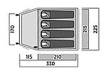 Намет чотиримісний Easy Camp Setesdal 4 (120478), фото 7