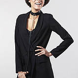 Чокер Bijoux Indiscrets MAZE — Wide Chocker Black (зкрита упаковка!!! Кітті, фото 10