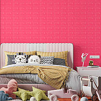 3D панель самоклеюча цегла малинова-червона 700х770х5мм (108-5) SW-00001364, фото 5