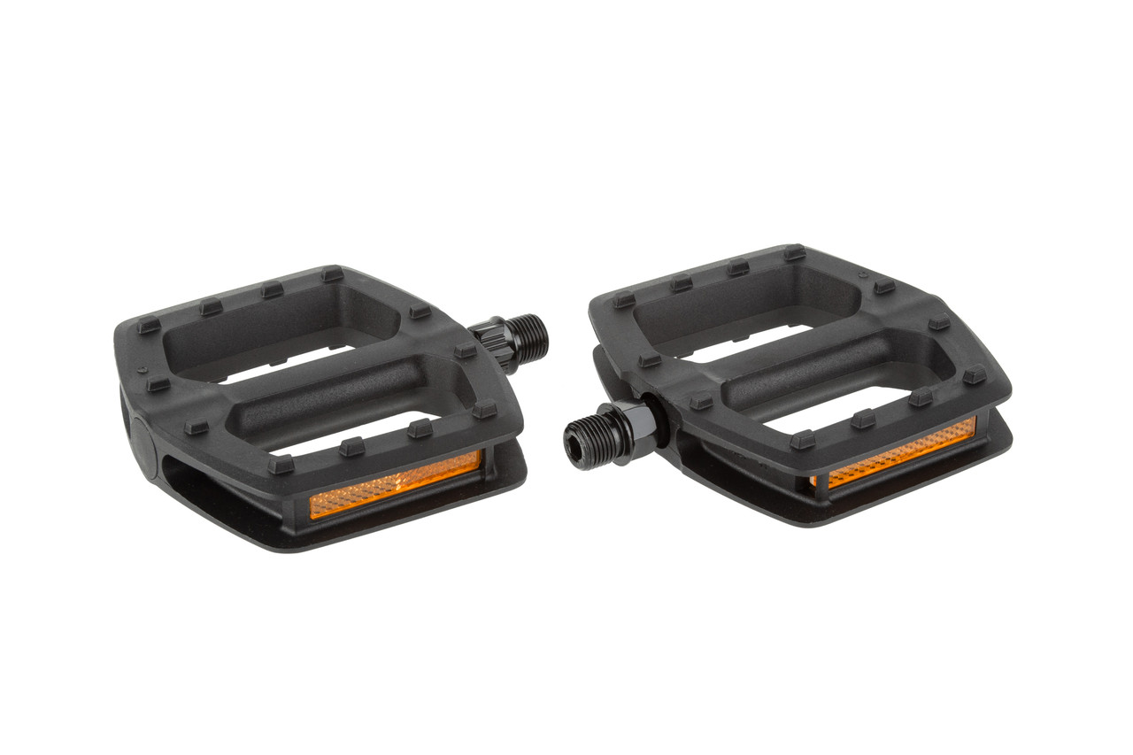 Педалі ONRIDE Ride 15, пластик (111 х 111), втулка, чорний