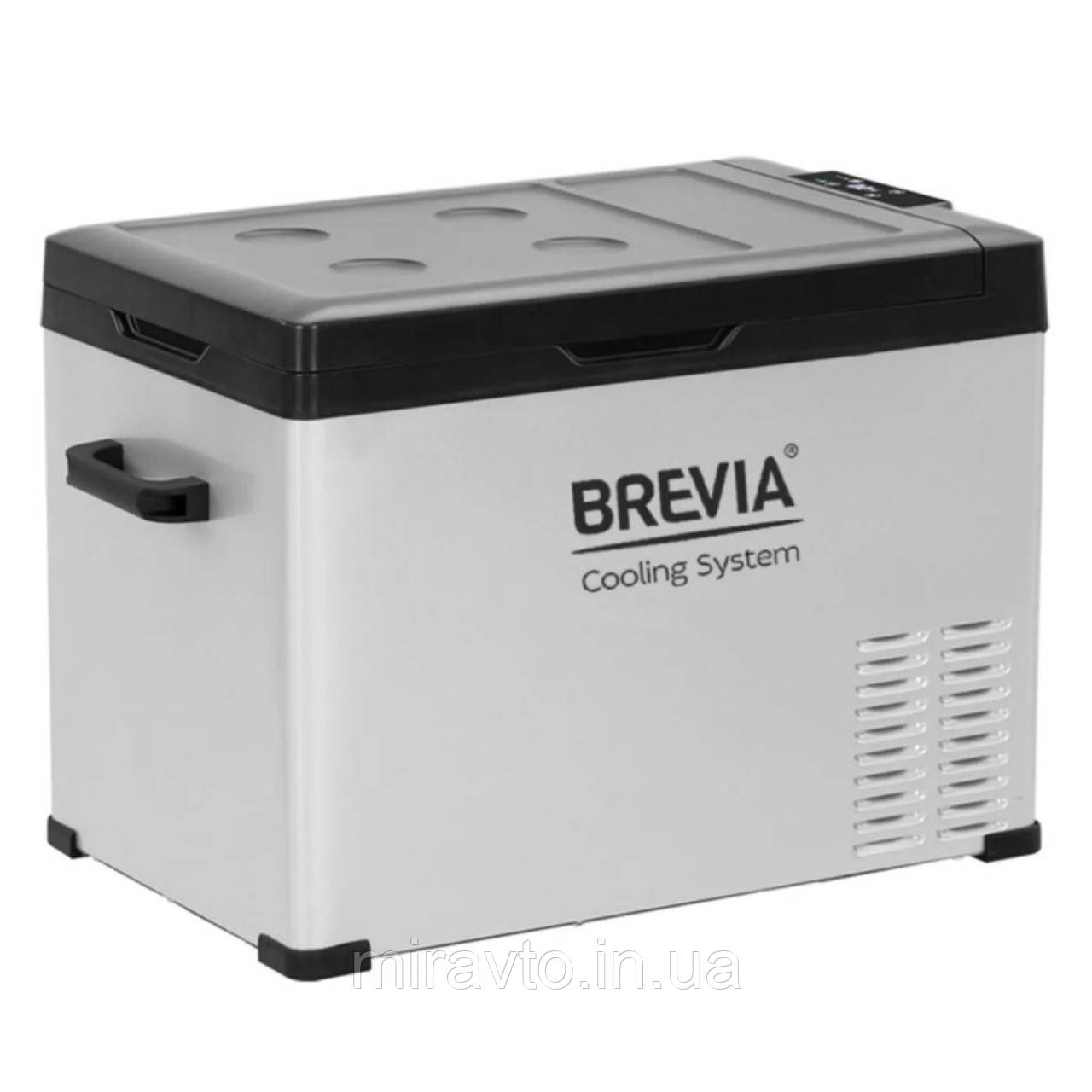 Холодильник 40л 12/24/110/220V 60W Компресорний Brevia 22445