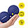 Масажний м'яч Cornix Lacrosse DuoBall 6.3 x 12.6 см XR-0109 Navy Blue, фото 8